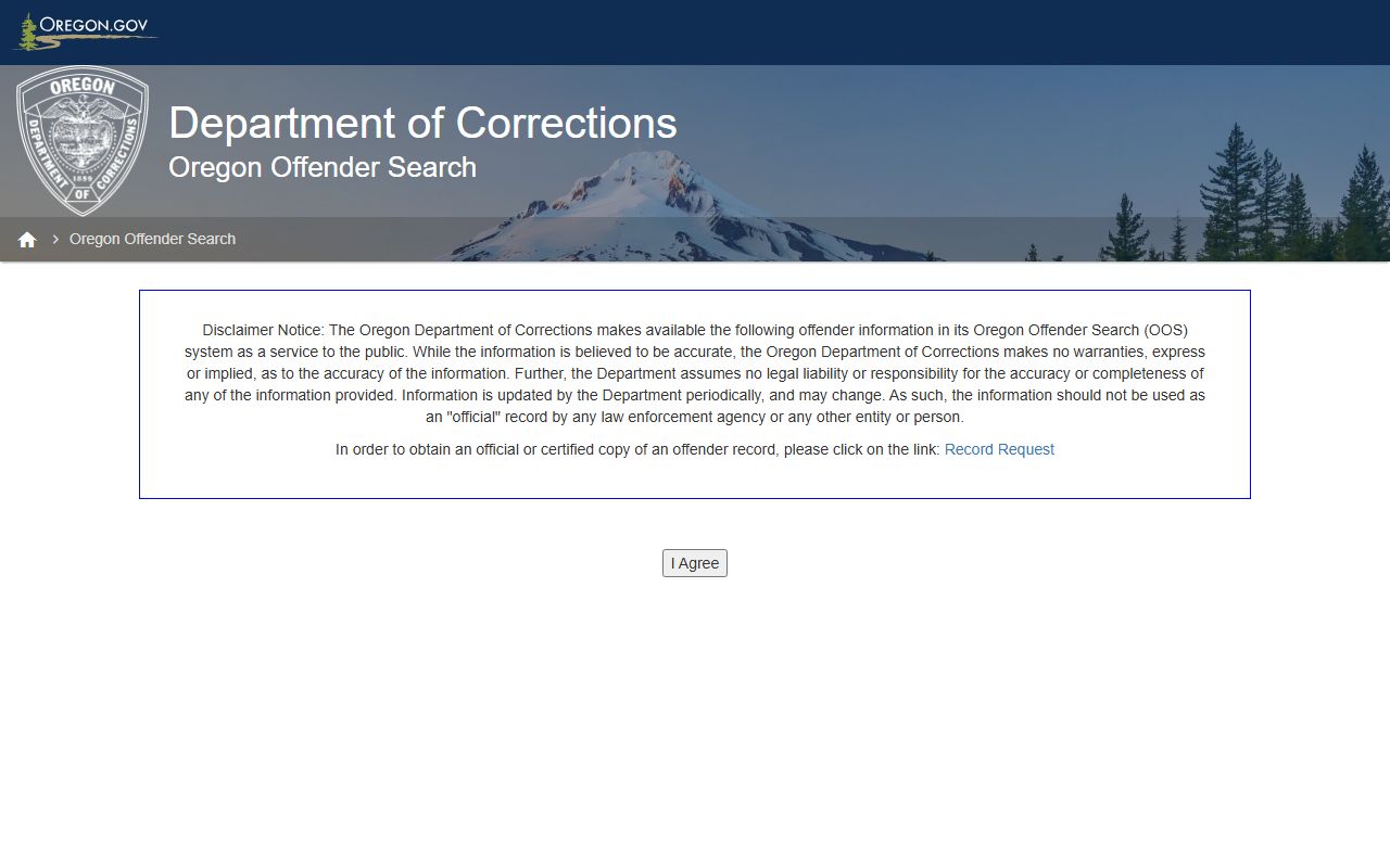 Deschutes County arrest records and charges Oregon DOC offender search